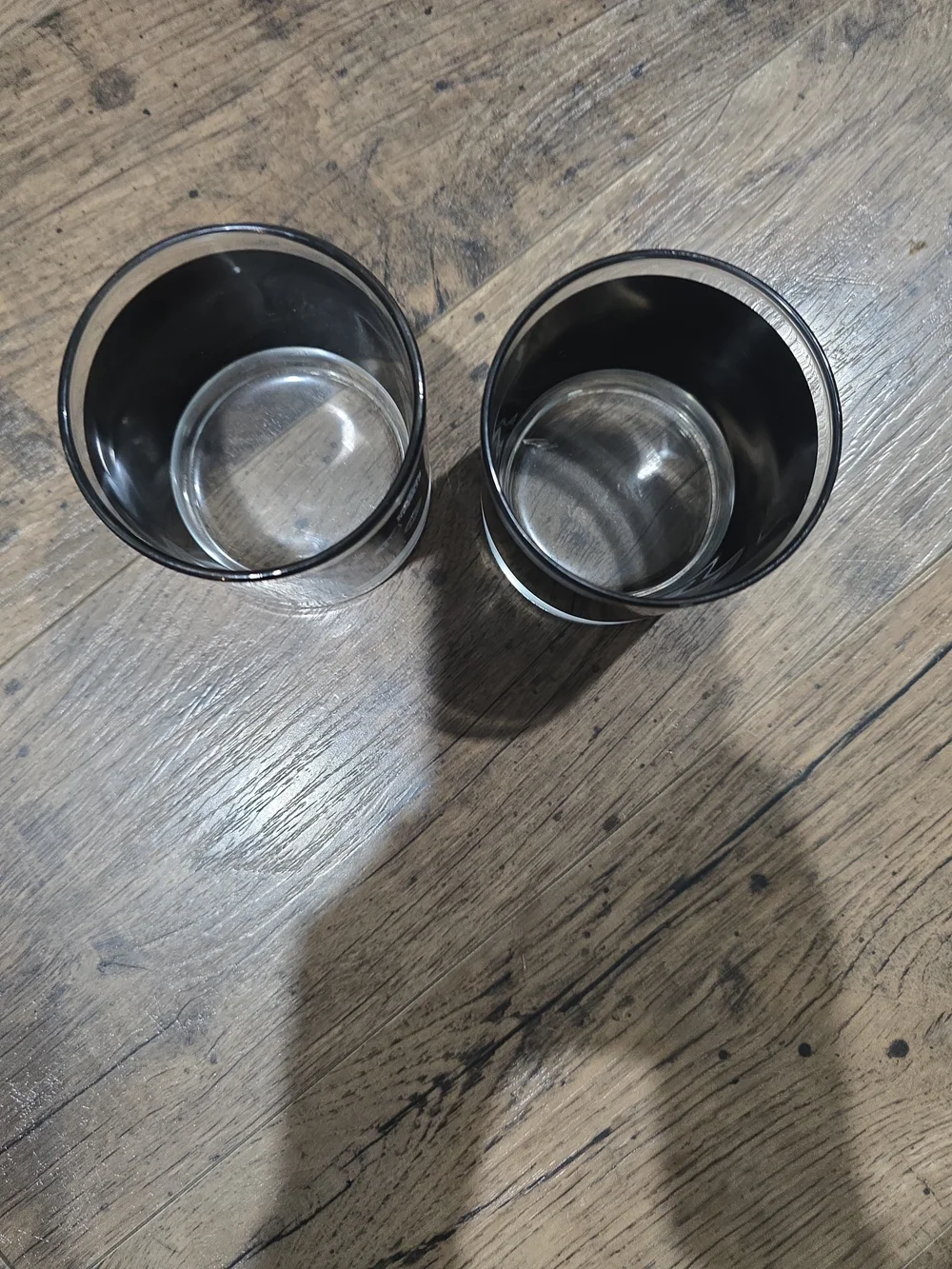 Jack Daniel's Black Logo Whiskey Glasses - Set of 2